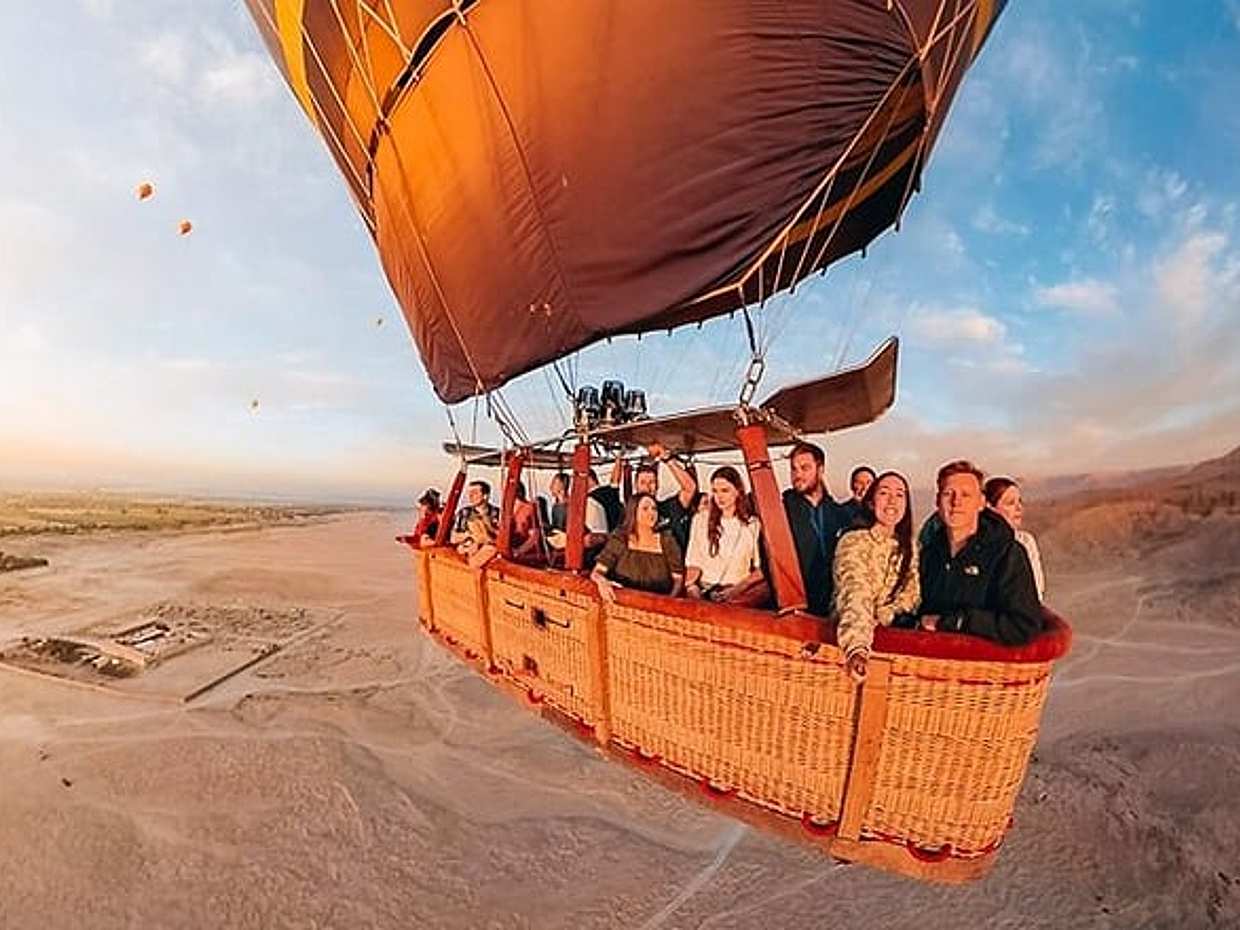 VIP Montgolfière avec excursion d'une journée complète à Louxor depuis Hurghada en Égypte, photo 4