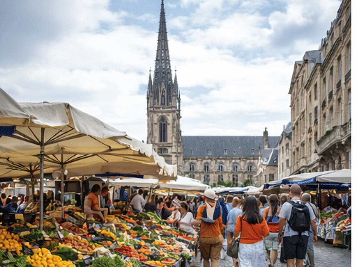 Bordeaux Old Town & Market Food Tour