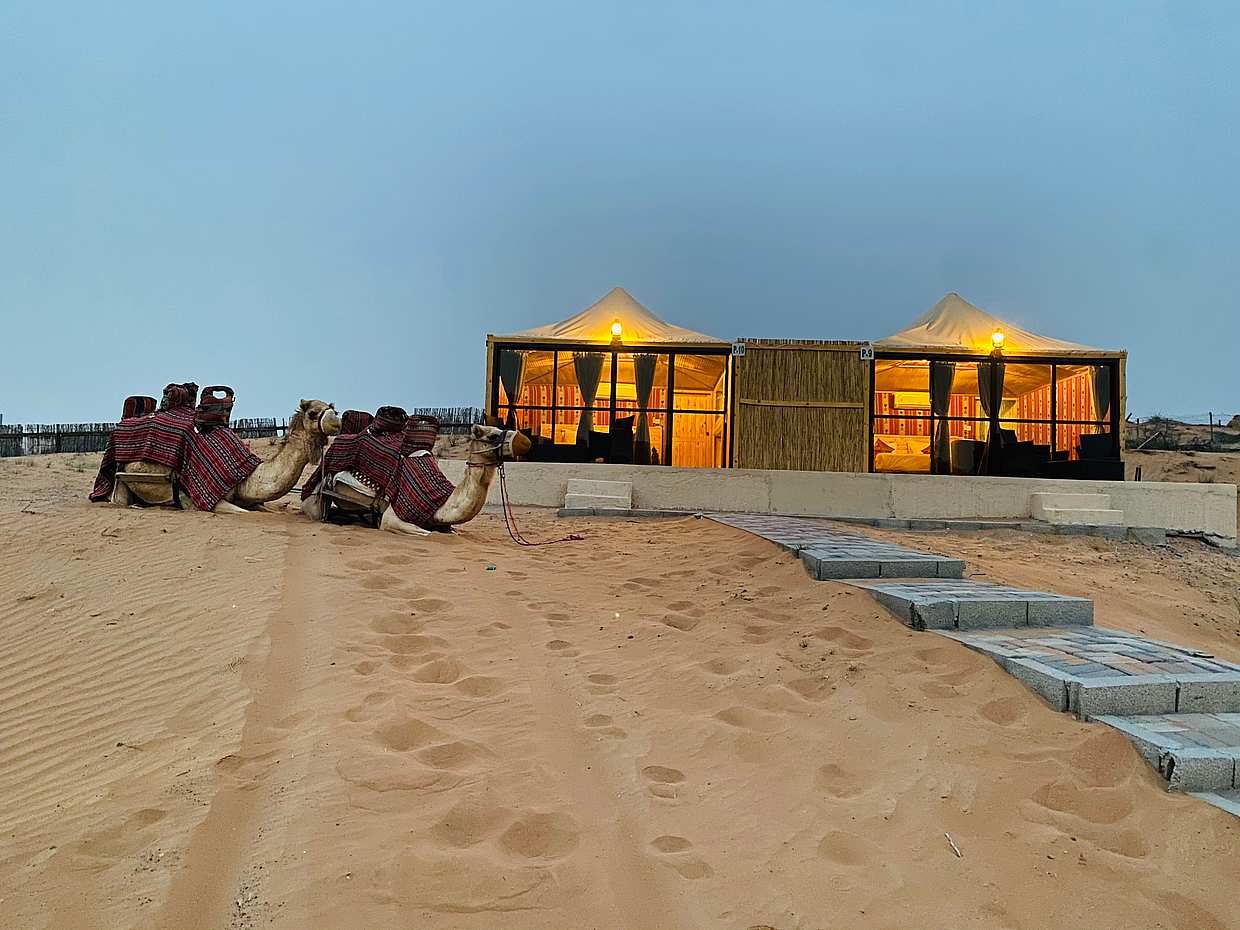 Overnight Camping at Bedouin Oasis Premium Tents in United Arab Emirates, Ras al Khaimah, photo 3