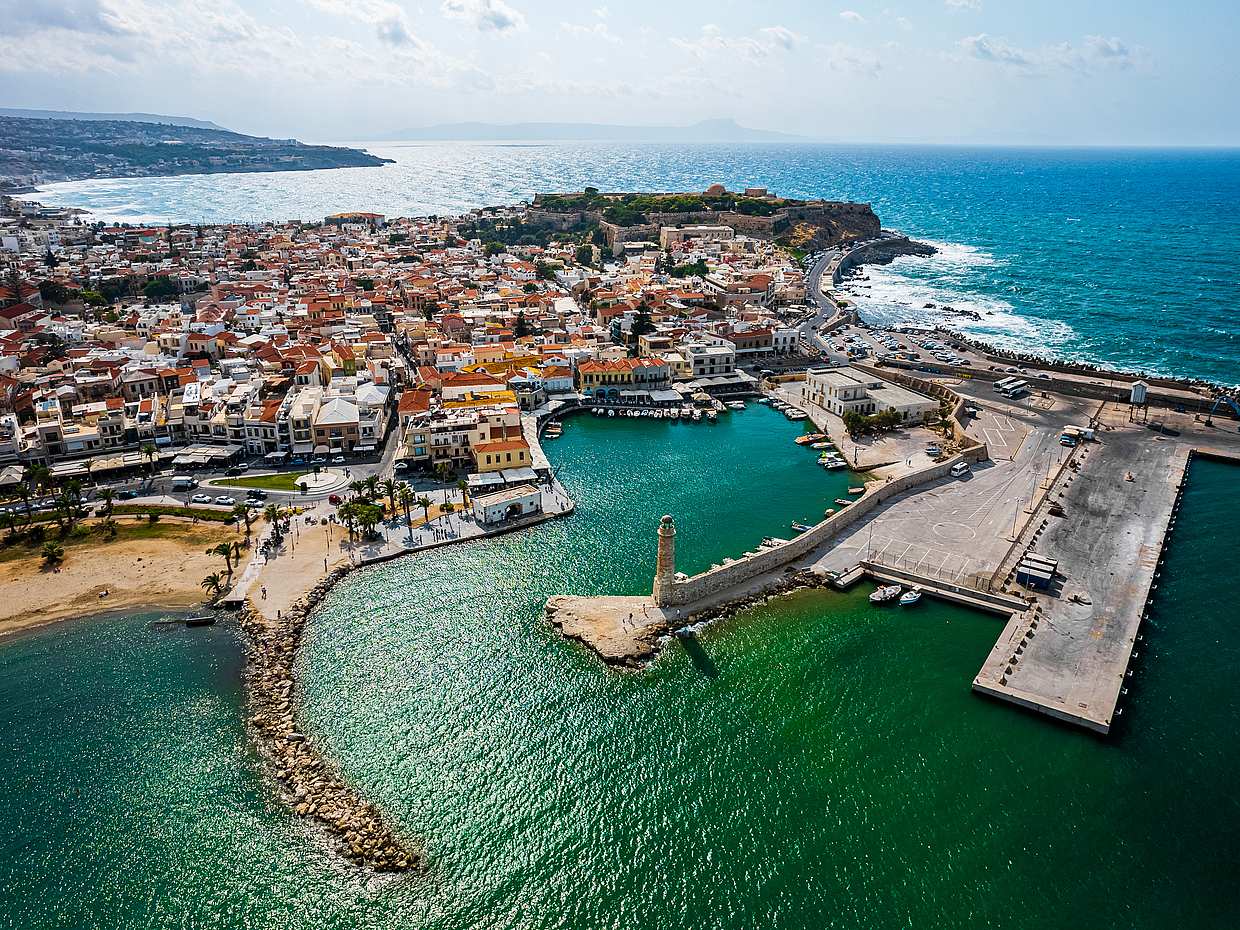 Chania, der Kournas-See und Rethymno ab Heraklion in Griechenland
