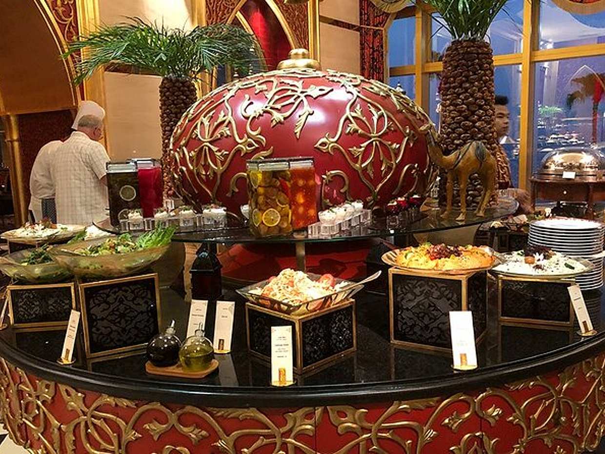 Dubai Inside Burj Al Arab Tour (7 star hotel) with Dinner and Transfers in United Arab Emirates