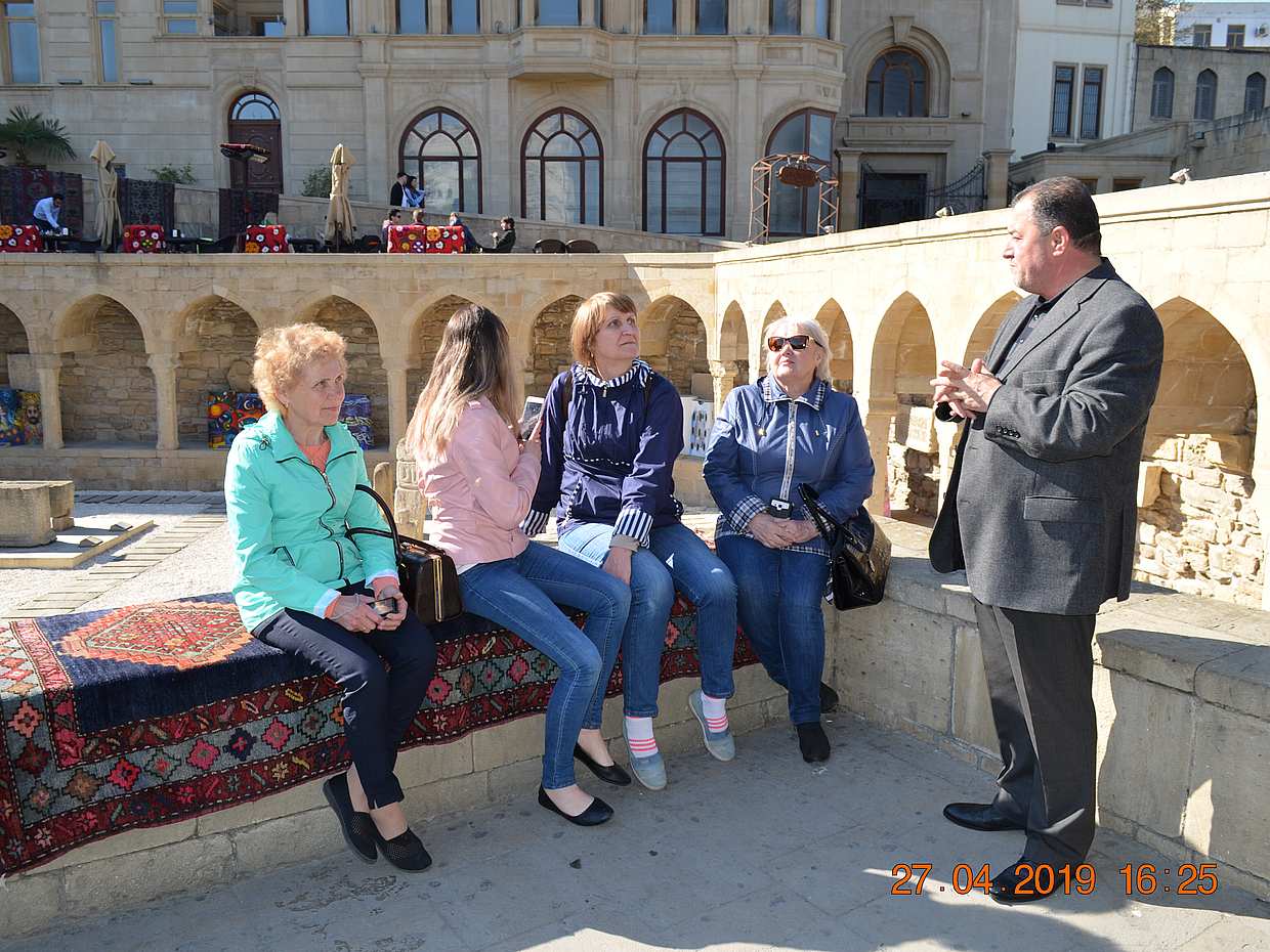 Прогулка по Старому городу (Ичери-Шехер)
 в Азербайджане, Ичеришехер.
, photo 5