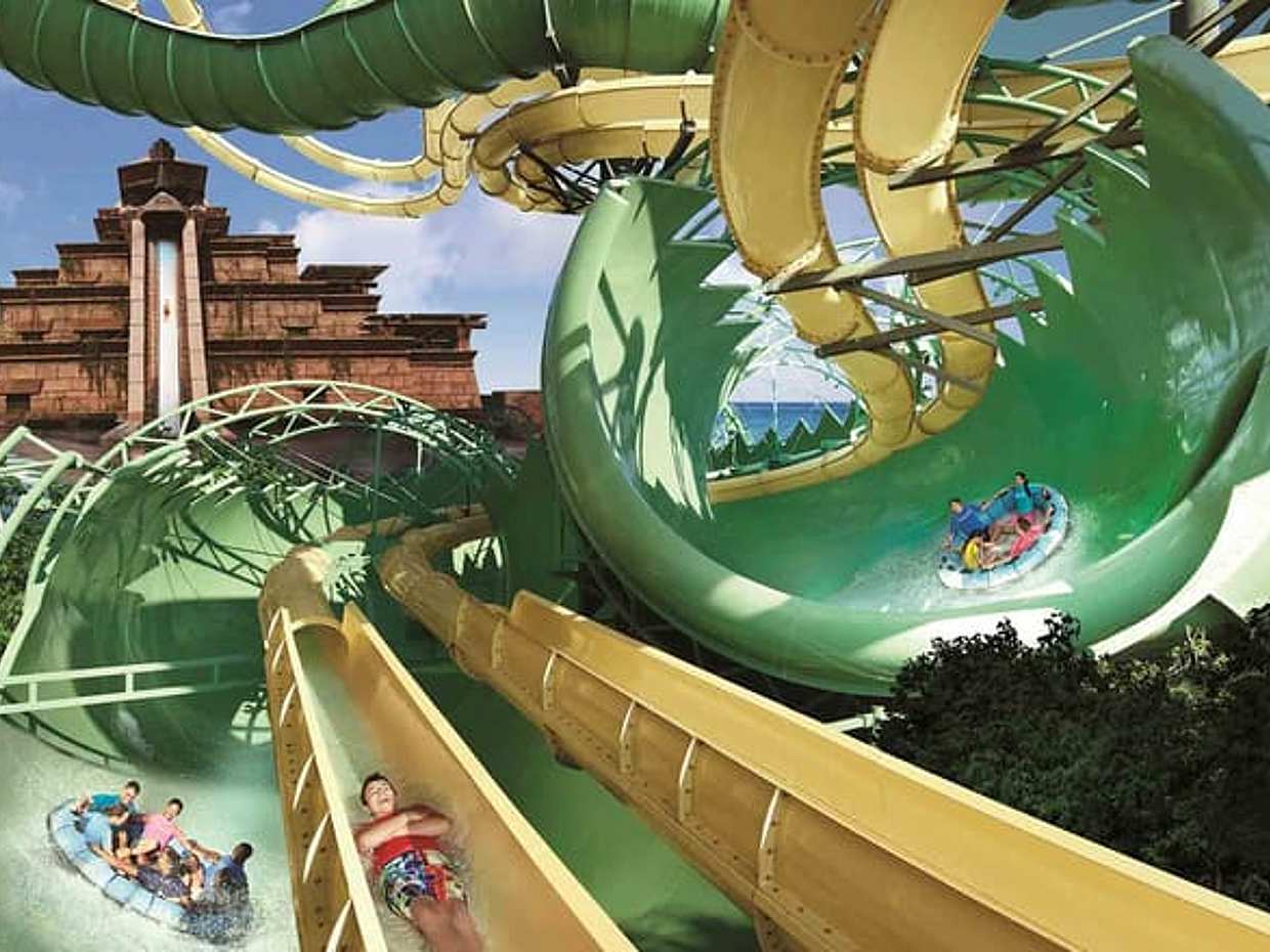 Aquaventure Water Park avec billet pour l'aquarium Lost Chamber aux Émirats arabes unis, Dubaï, photo 4