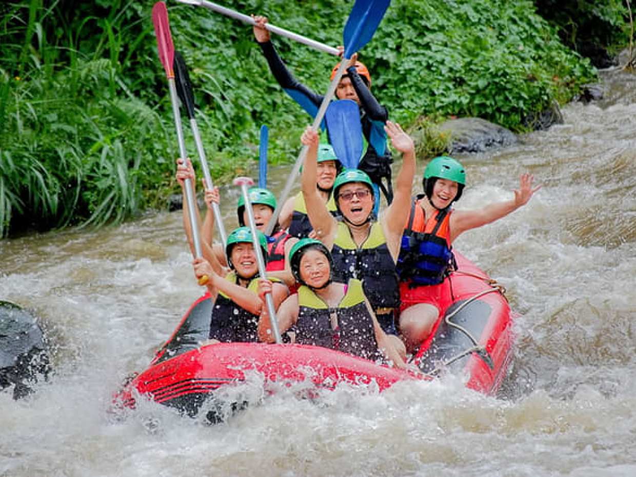 Private White Water Rafting Ubud with Bali Swing Tour, photo 2