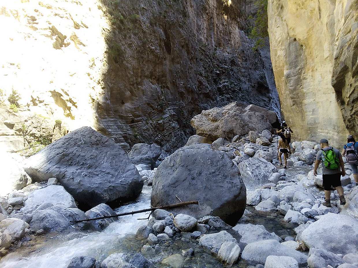 Samaria Gorge Hiking Tour from Heraklion