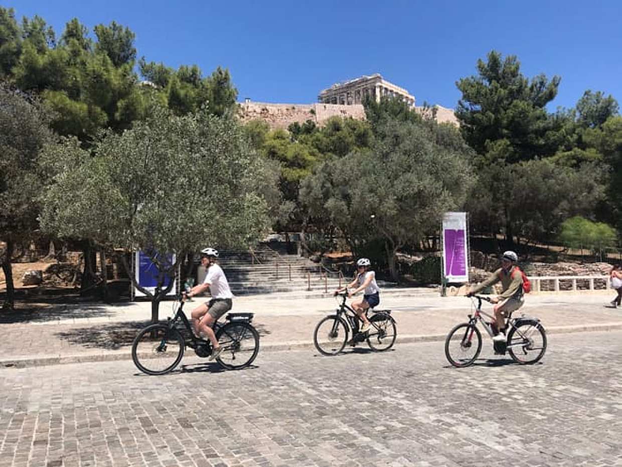 Visite d'Athènes à vélo électrique, photo 2