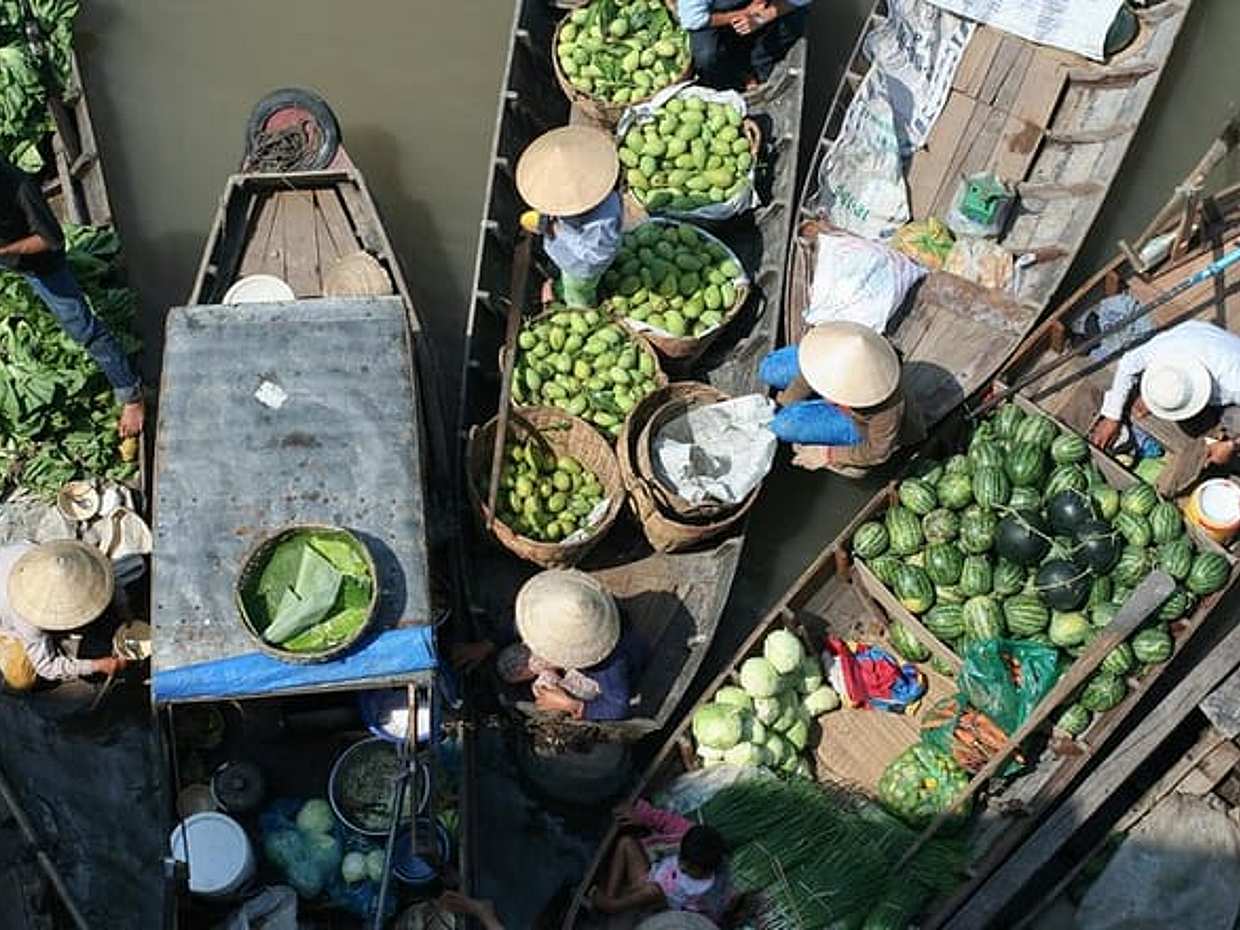 1-day Mekong Delta Tour: Cai Be Market, Local Island and Cycling in Vietnam, Ho Chi Minh City