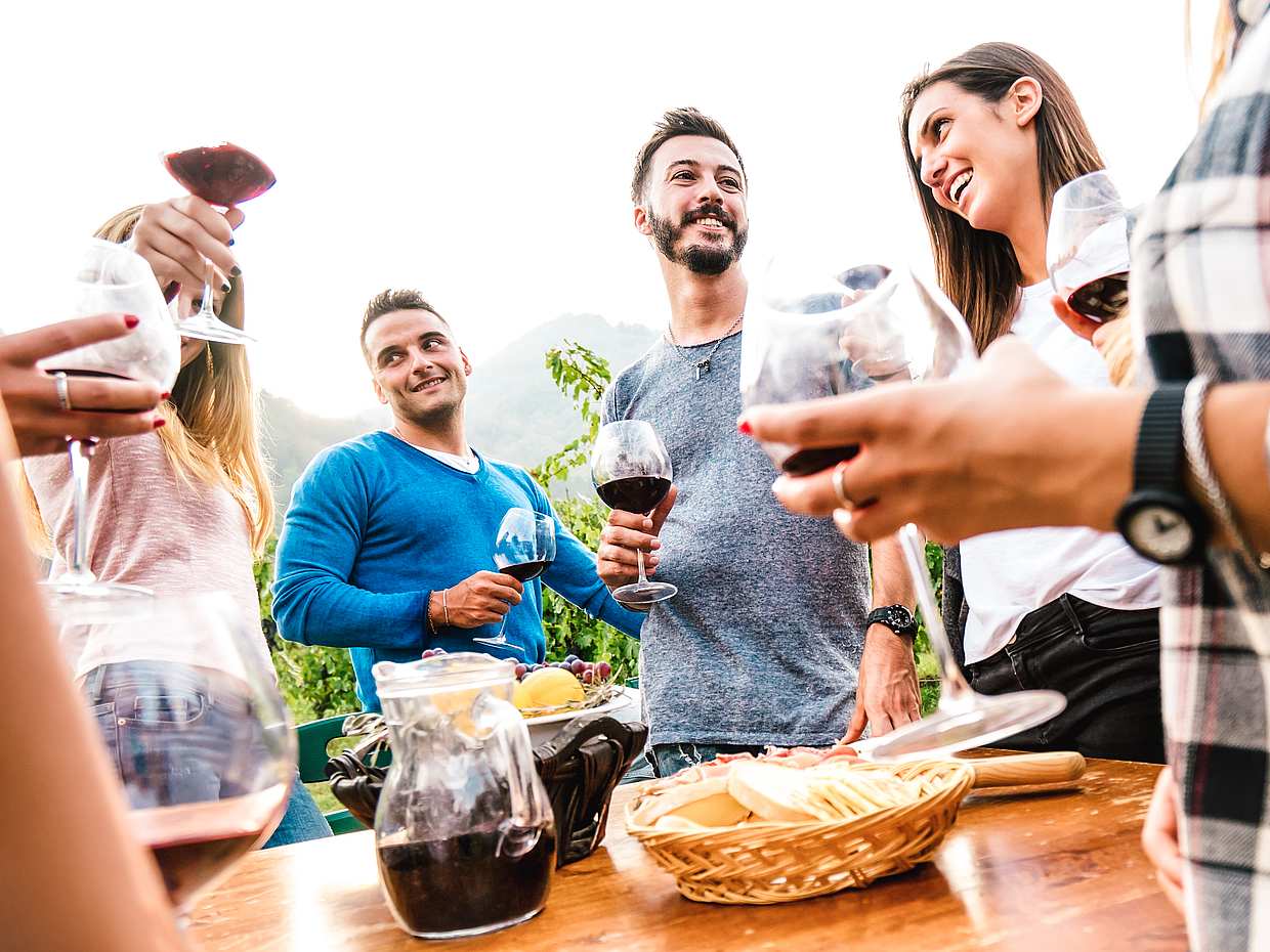 Tour de Vinho no Monte Vesúvio na Itália, Nápoles.
