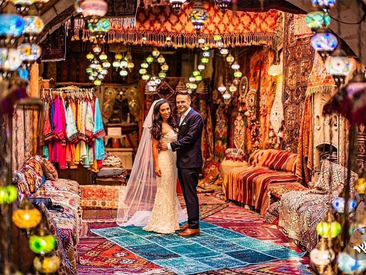 Göreme, Türkiye'de Kapadokya Tarihi Kilimleri ile Fotoğraf Çekimi, photo 3
