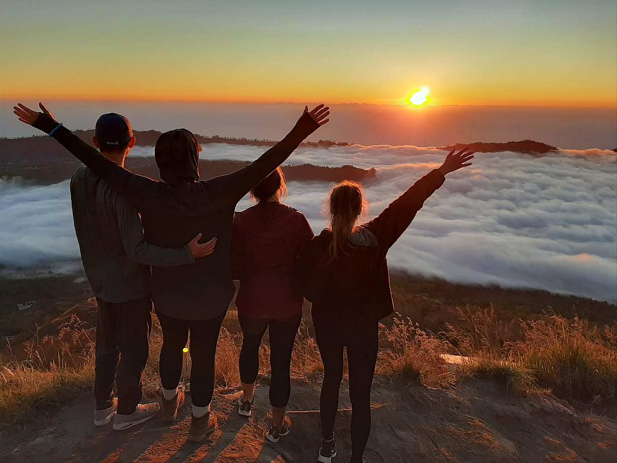 Mount Batur Hike and Hidden Waterfalls