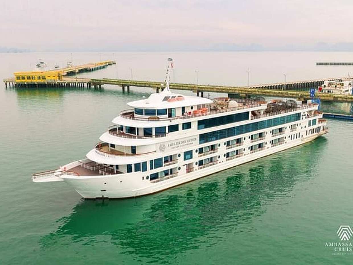 The Most Luxury Day Cruise From Halong International Cruise Port