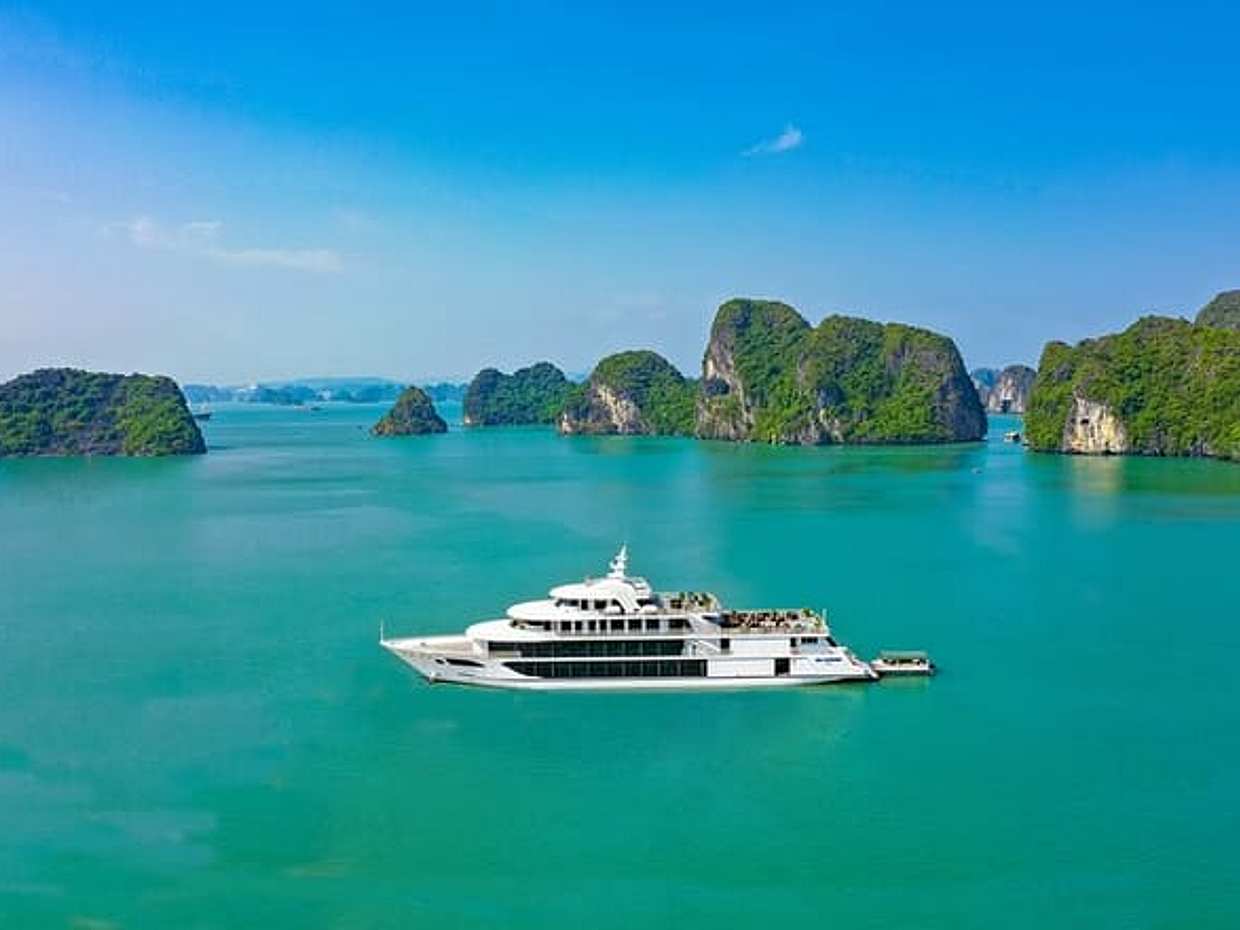 07 Hours Explore Halong Bay with Sea Octopus Cruise, Vietnam