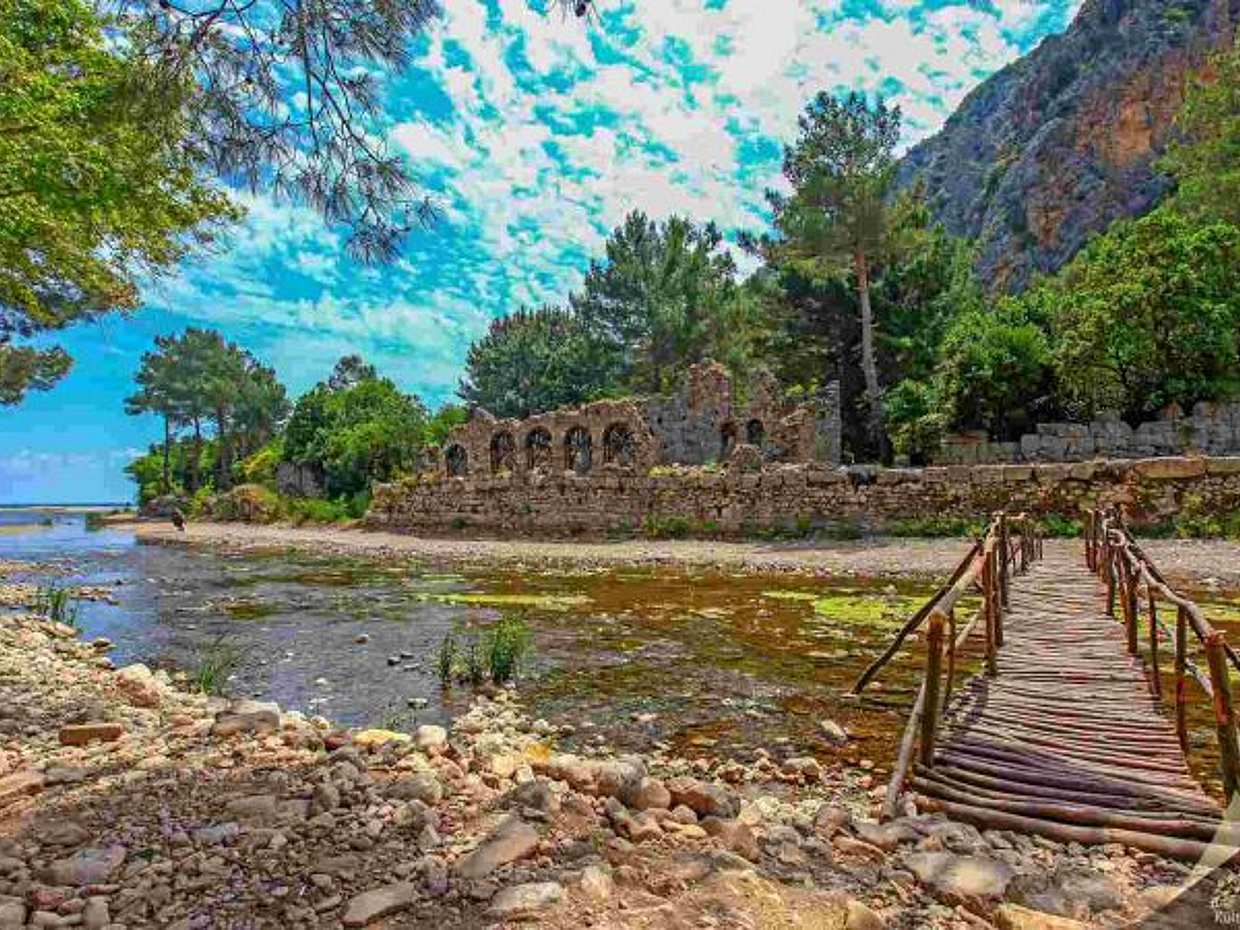 Από την Αττάλεια: Ολυμπος και Χίμαιρα, Τουρκία, Αρχαία Πόλη Όλυμπος