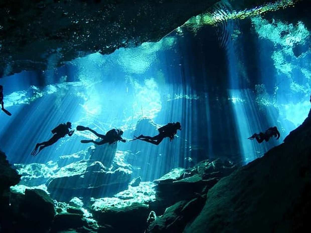 Scuba Diving in the Mystical Cenotes of Tulum