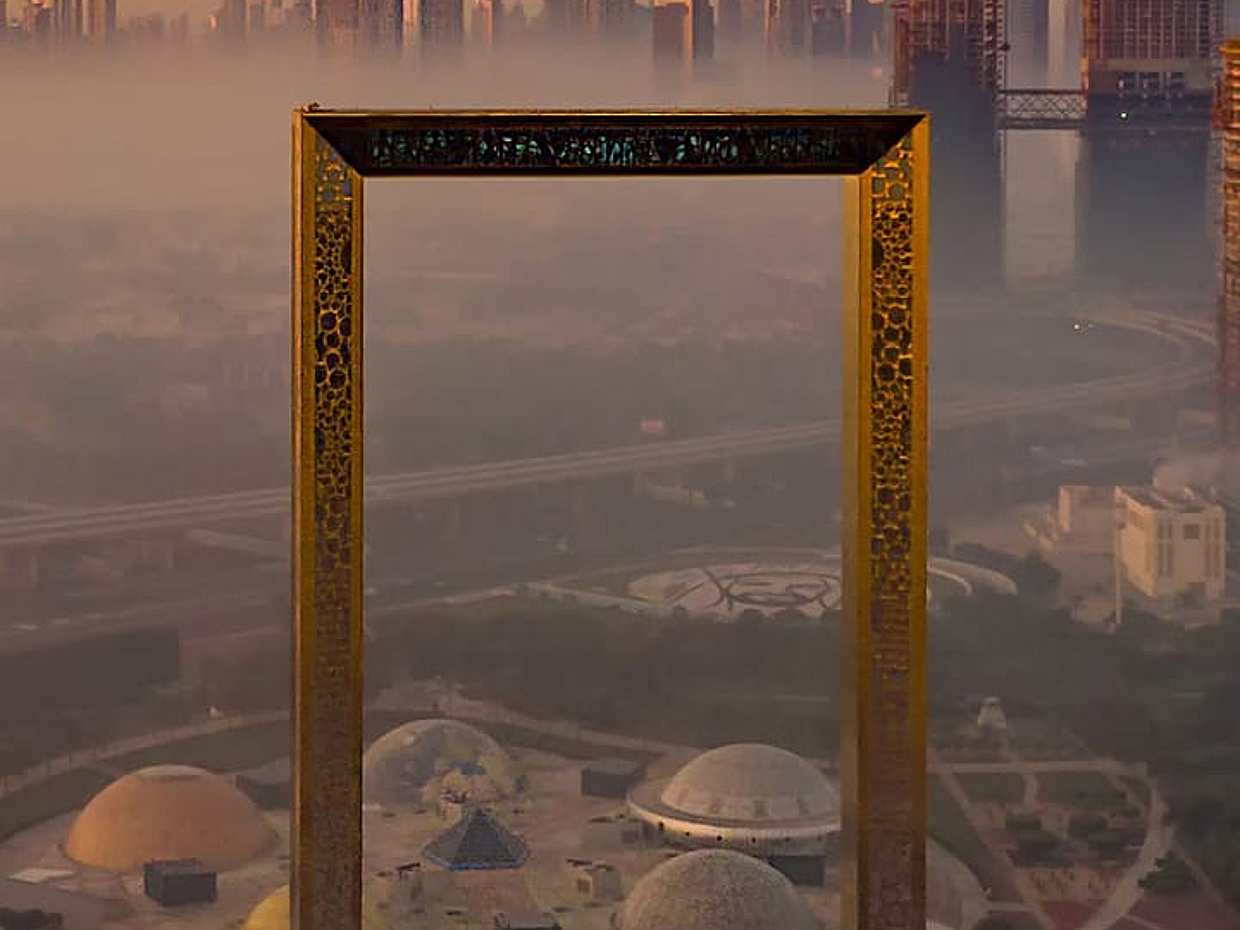 AYA Universe a Dubai Frame 4hodinová prohlídka včetně vstupenek ve Spojených arabských emirátech
