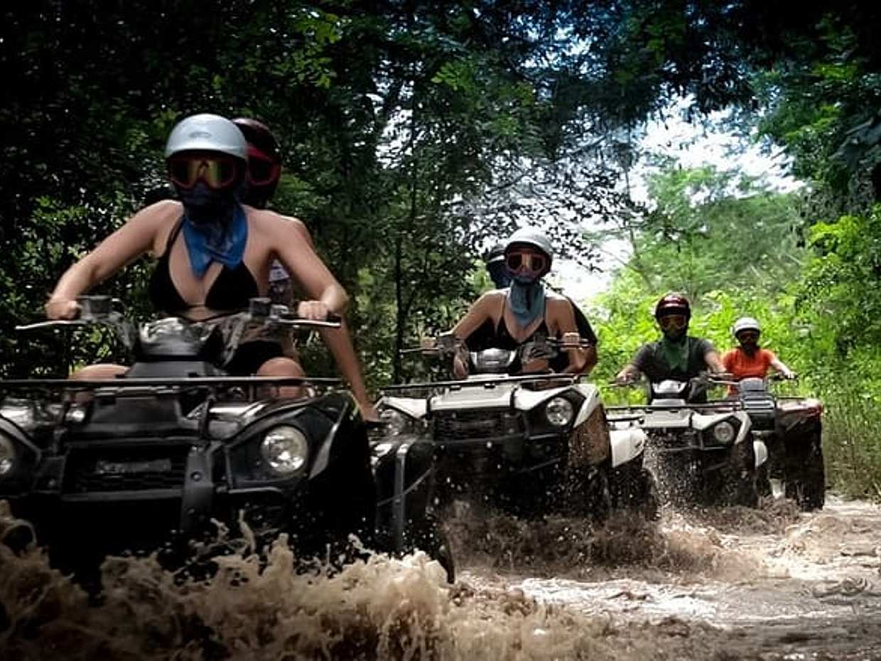 Cozumel ATV Adventure: Jade Cavern, Snorkeling and Beach