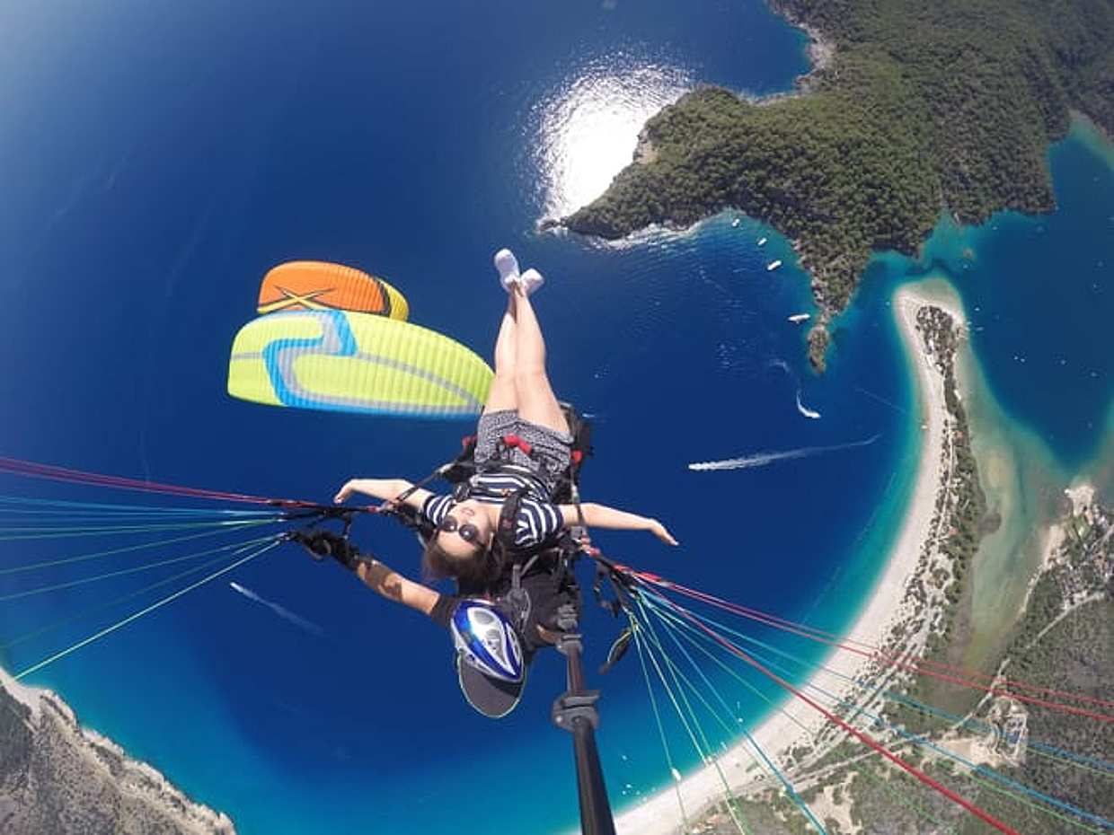"Parapente en Fethiye, Turquía"