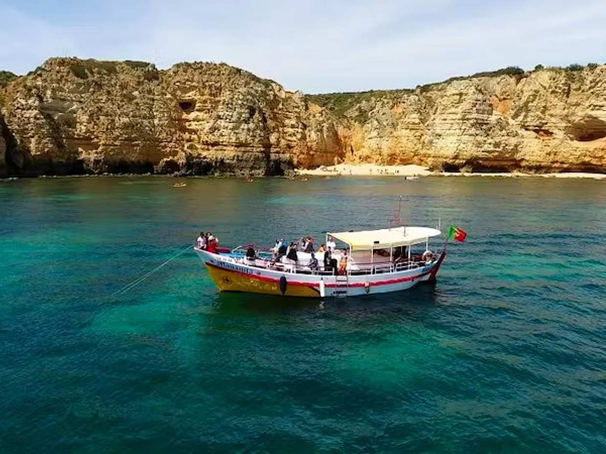 Lagos Ponta da Piedade 2-uur durende boottocht in Portugal
