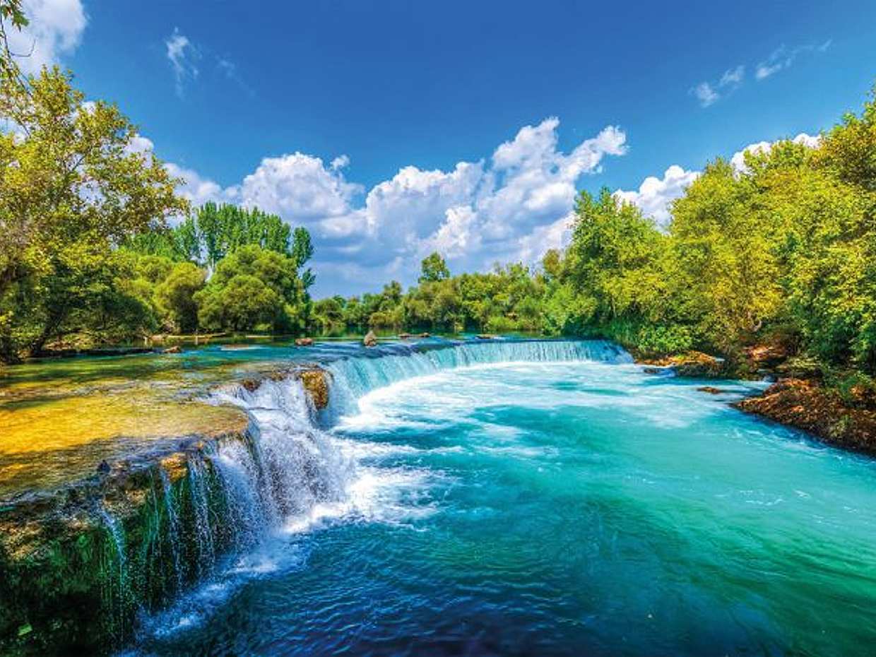 De Antalya : Perge, Aspendos, Side et cascade de Manavgat en Turquie, petite cascade de Manavgat.
, photo 3