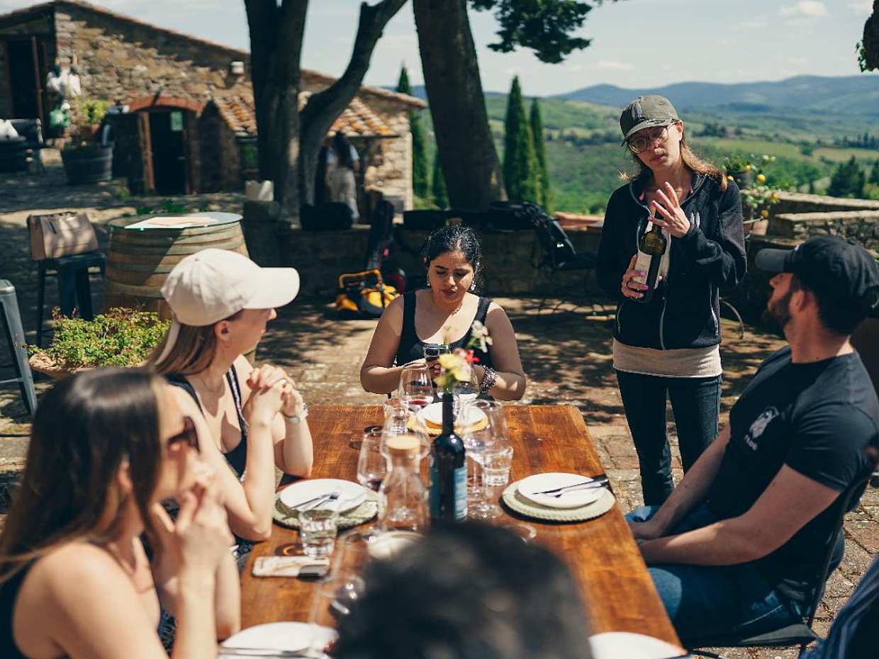 Full Day Chianti Tour Small Group with Local Sommelier in Italy, Florence