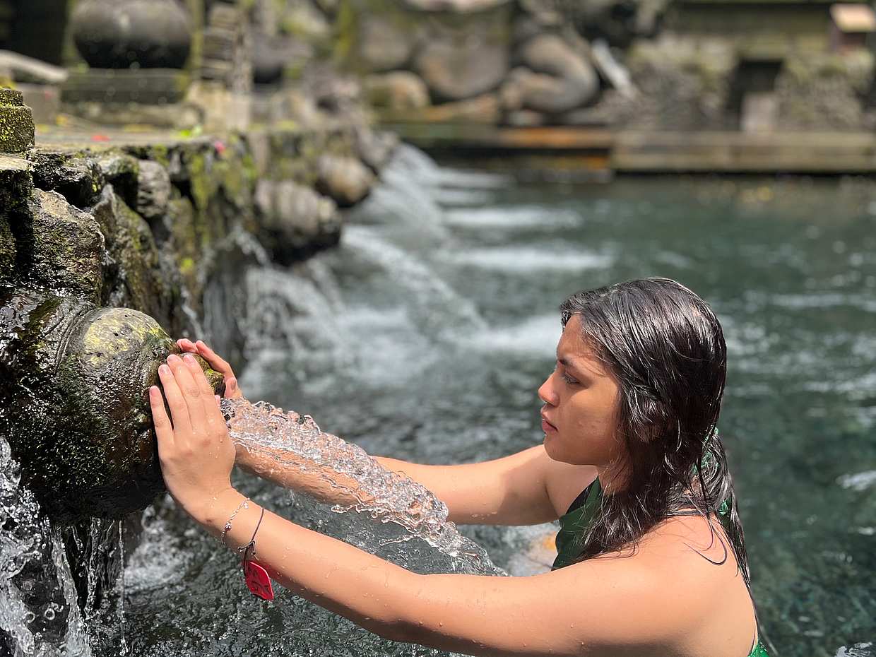 Ubud Sightseeing | balinese traditional house & holy water temple