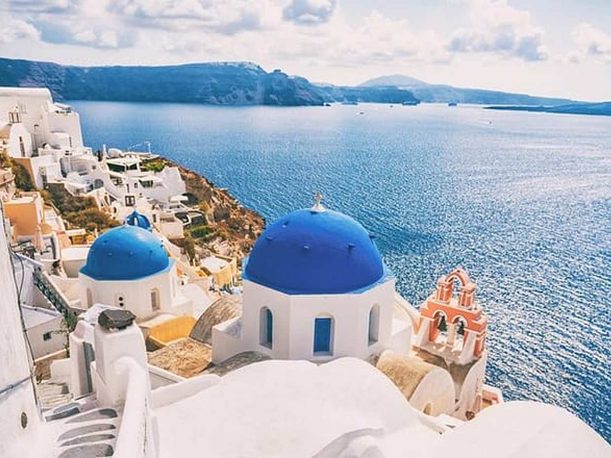 "Crociera giornaliera da Paros a Santorini, Grecia"