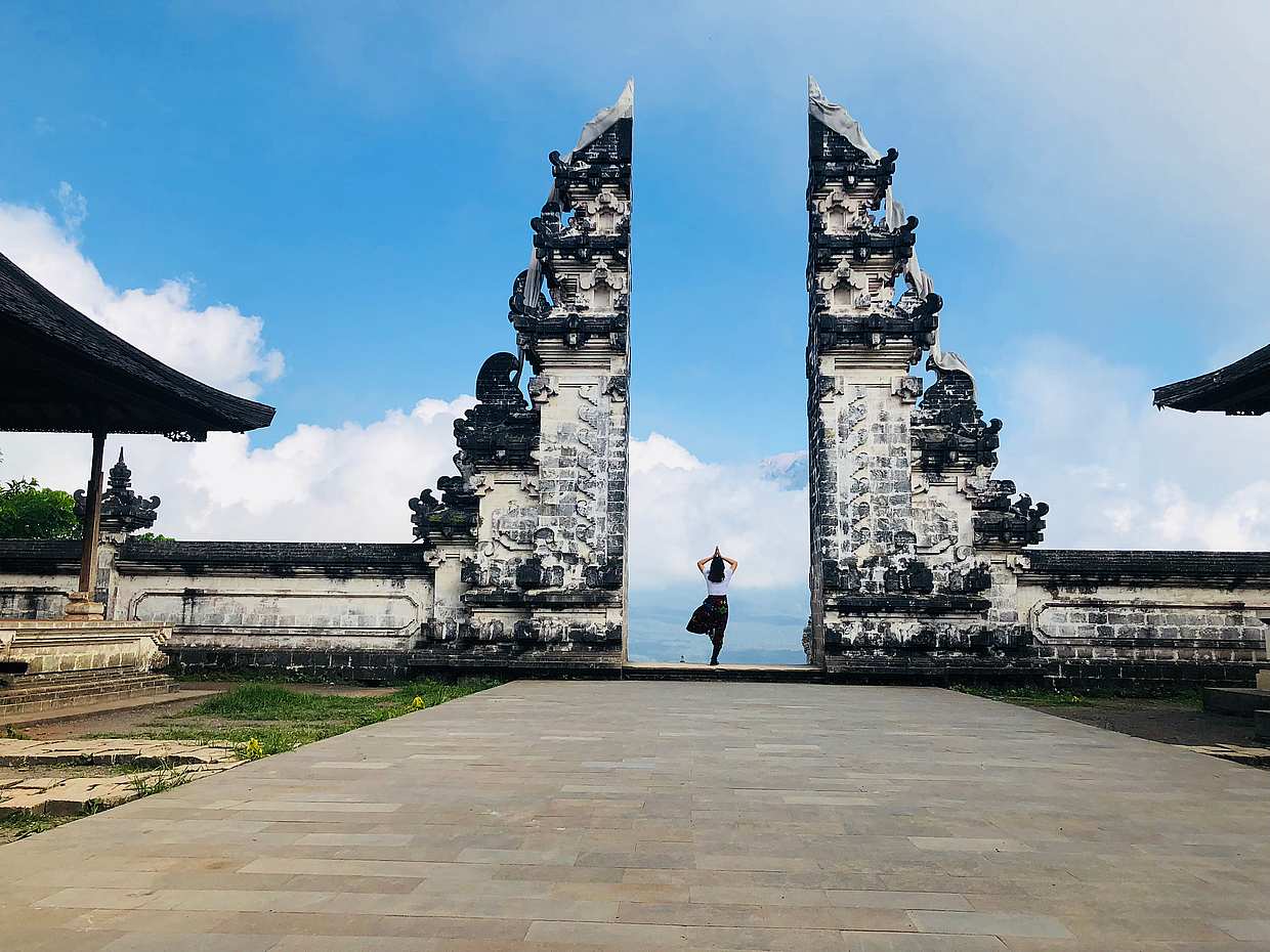 Experience Majestic Bali View, Temple Swims and Jungle Waterfalls in Indonesia