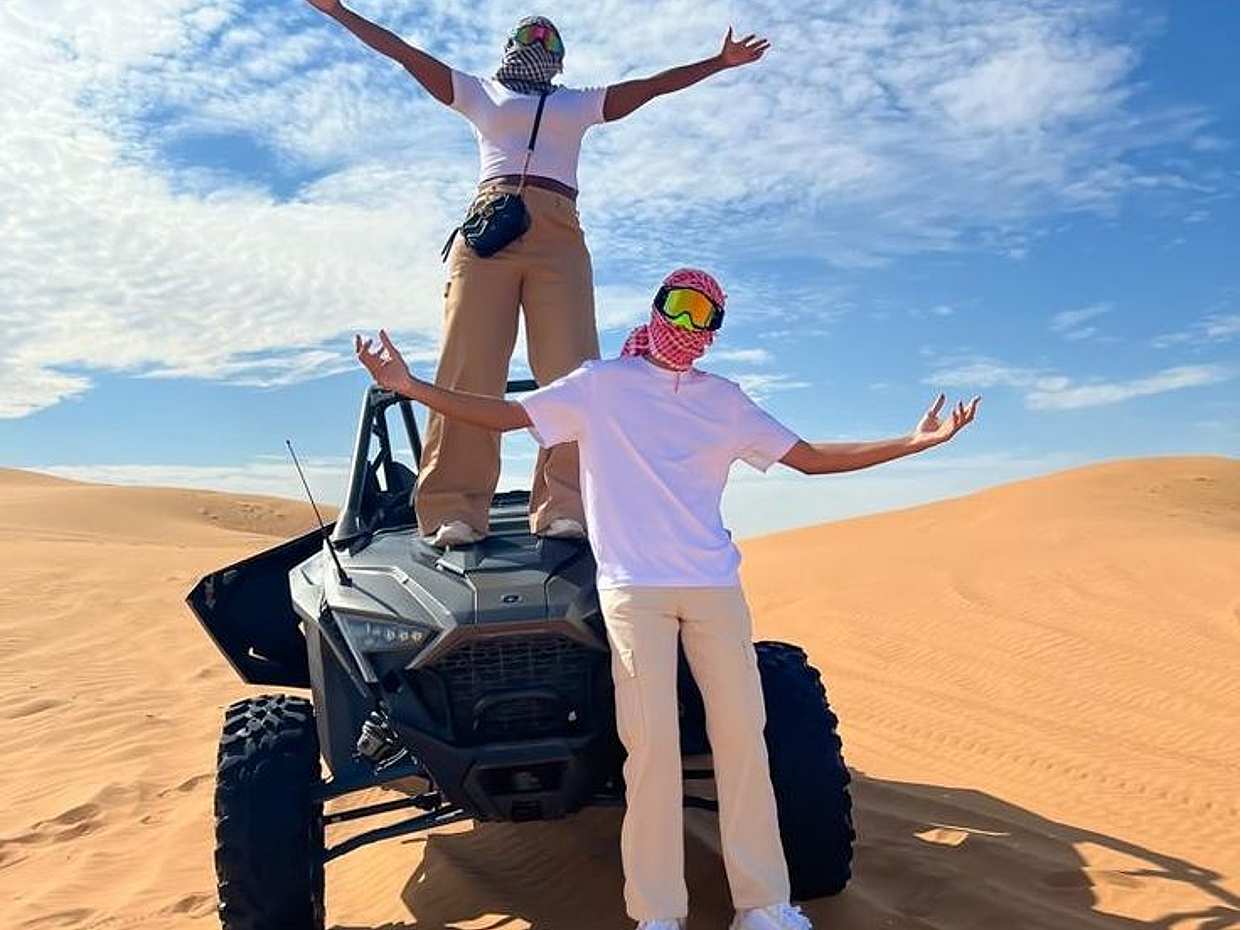 ดูไบ: ทัวร์ซาฟารีผจญภัยด้วยรถบักกี้ Dune ในทะเลทรายสีแดง 30 นาทีในสหรัฐอาหรับเอมิเรตส์, photo 4