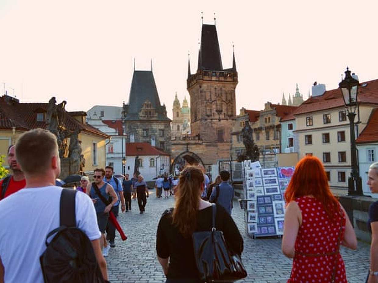 Evening view walk & Entrance Ticket with Russian Guide
