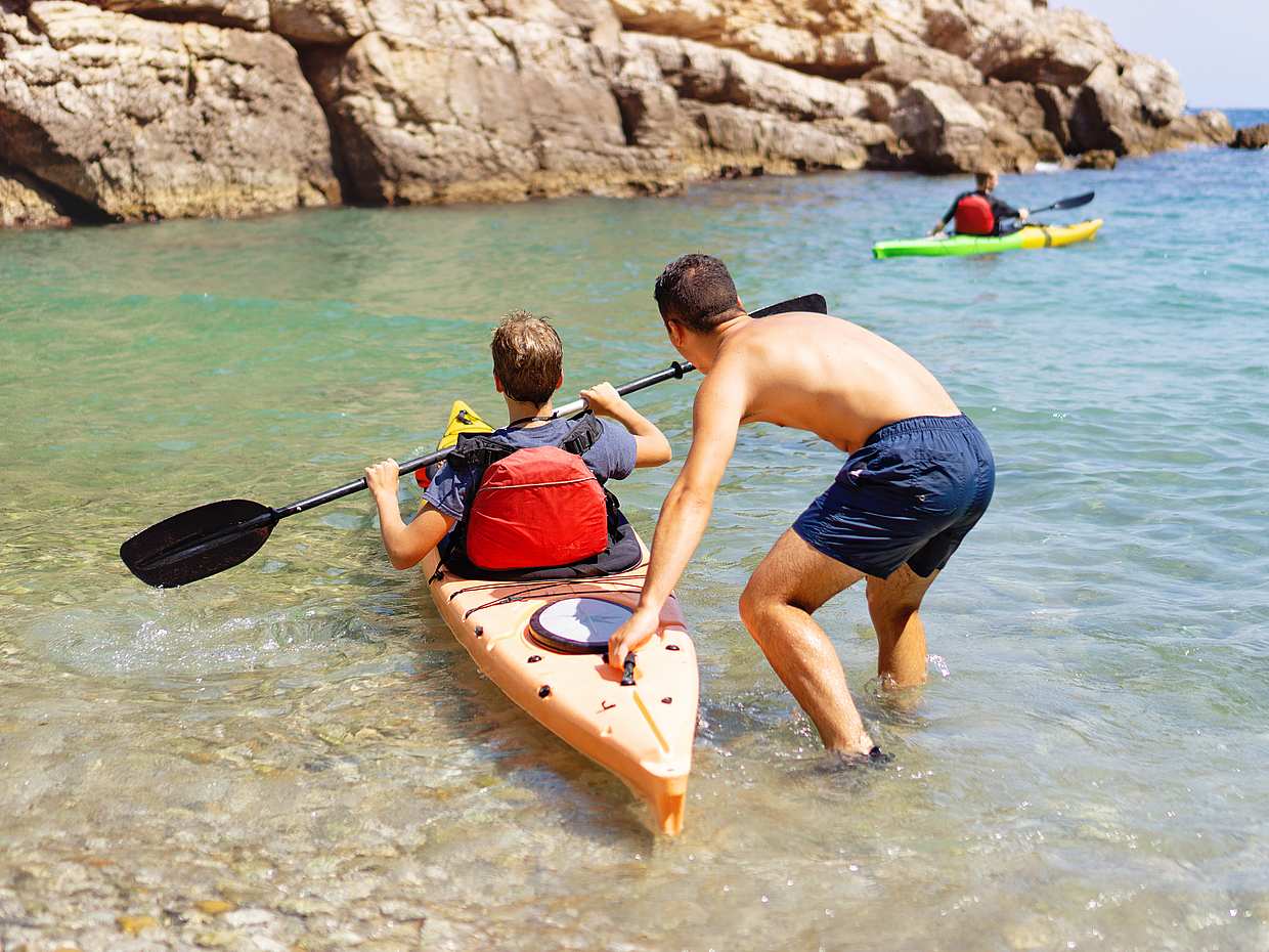 Kayaking in Sorrento in Italy