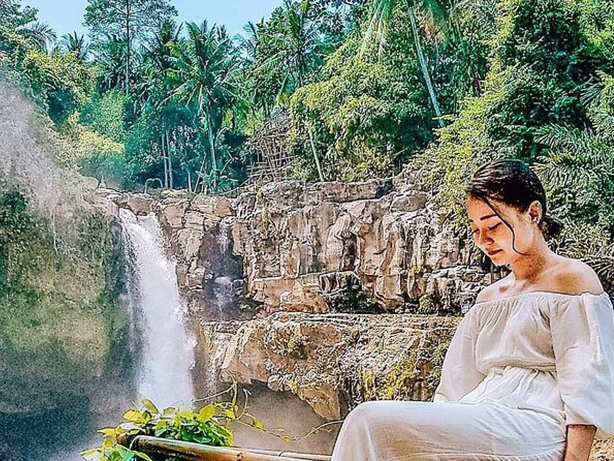 Waterfall Escape and Babi Guling Treat in Indonesia, Bali