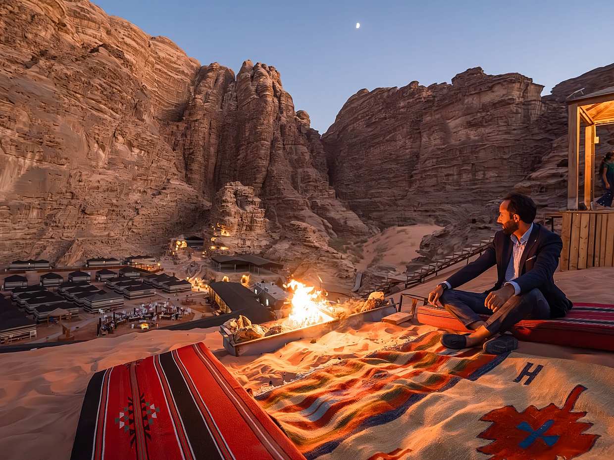 Wadi Rum Çölü Üzerinde Sıcak Hava Balonu, photo 2