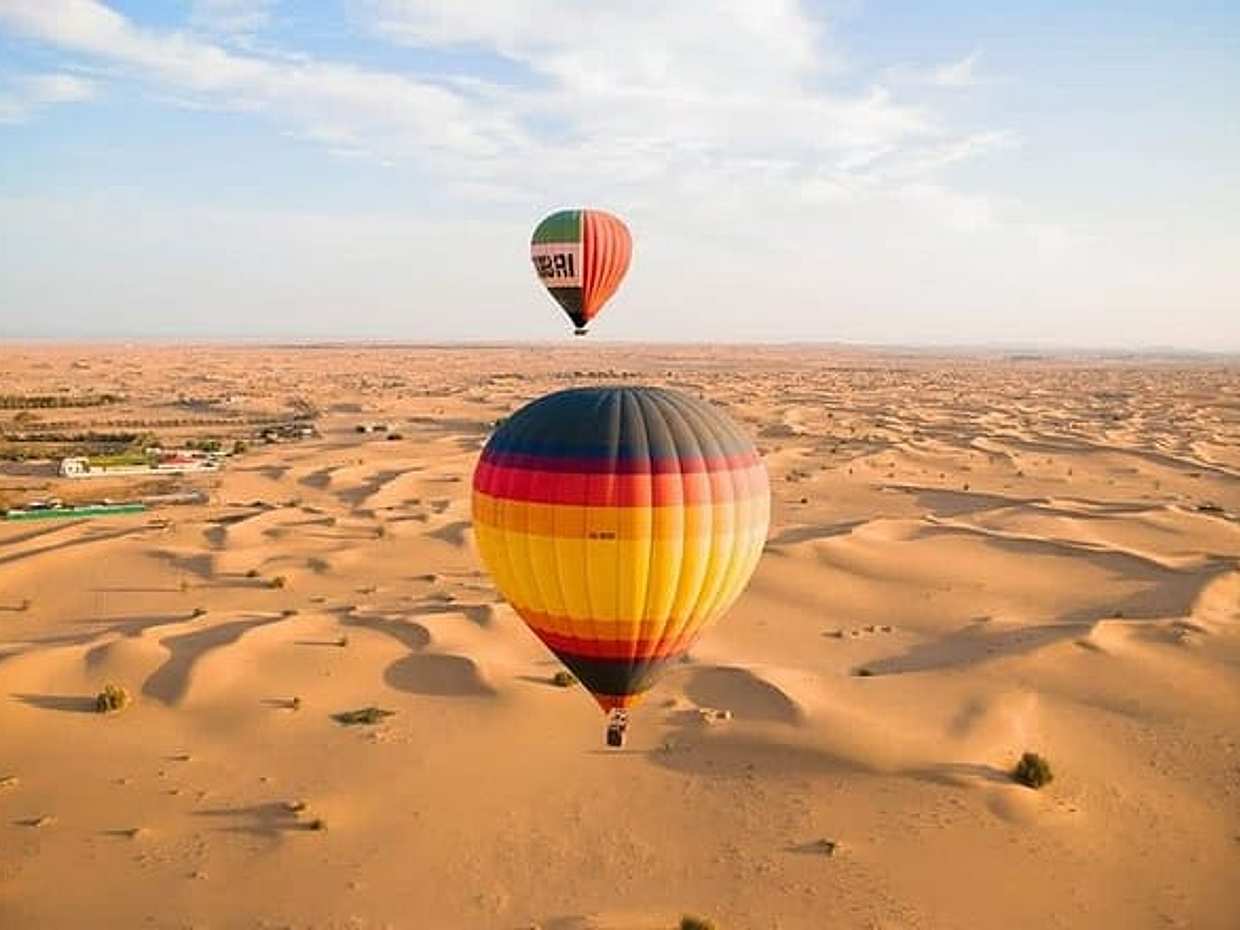 Hot Air balloon Dubai Morning Tour  in United Arab Emirates, Sharjah, photo 2