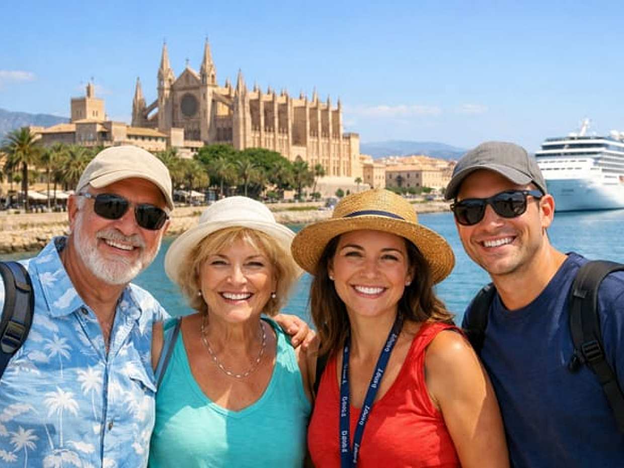 "Palma de Maiorca e Valldemossa – Excursão em Terra para Grupos Pequenos na Espanha"