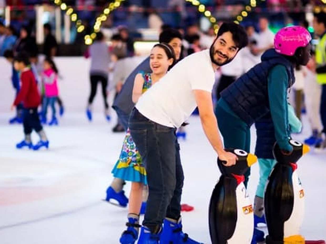 Dubai Mall Ice Rink Vstupenka ve Spojených arabských emirátech
