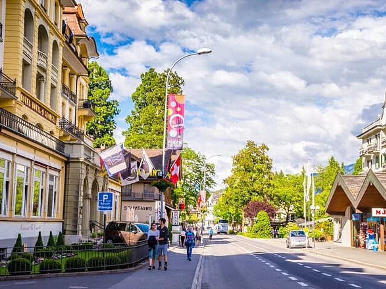 Interlaken 3-hours Private Walking Tour & Mt. Harder Excursion in Switzerland, Wilderswil