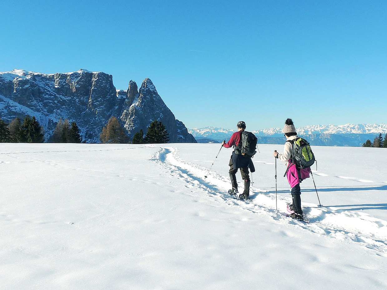 Wycieczka w rakietach śnieżnych i saniami w Dolomitach z Bolzano we Włoszech.
, photo 3