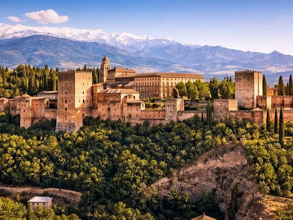 "Das Beste von Alhambra & Granada – nur für Kreuzfahrer – vom Hafen Malaga in Spanien"