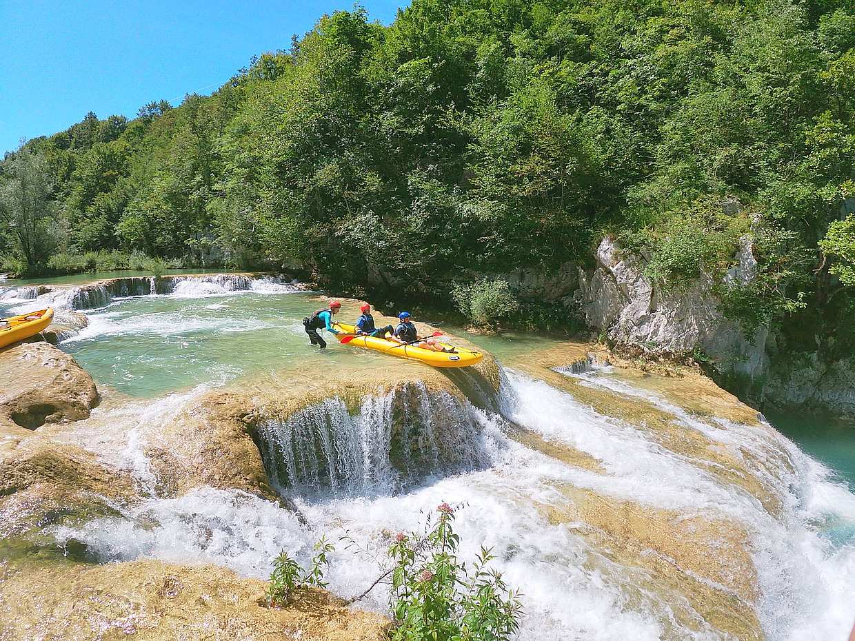 Aventura de Caiaque, Rio Mreznica Superior, Slunj, Croácia, photo 5