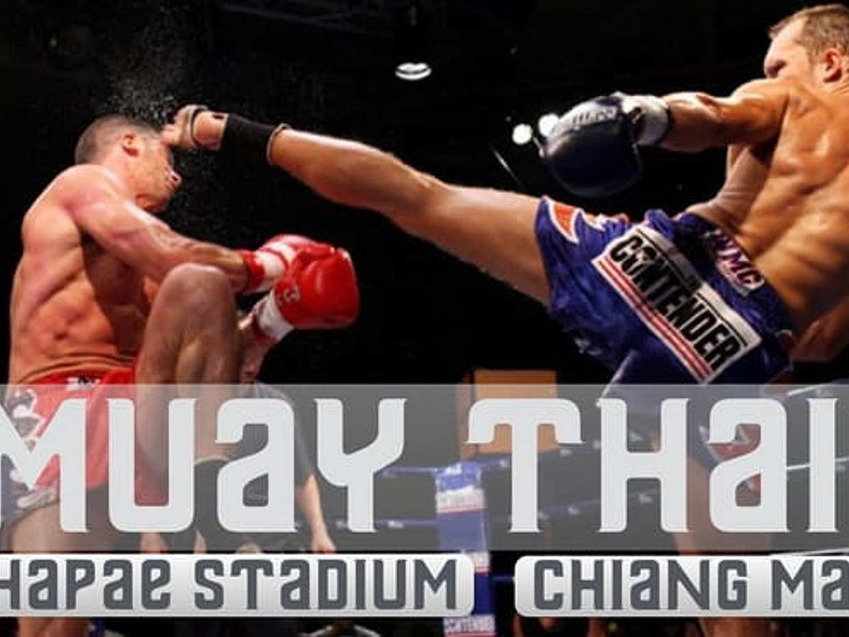 Chiang Mai Muay Thai Boxing Live at Thapae Stadium
