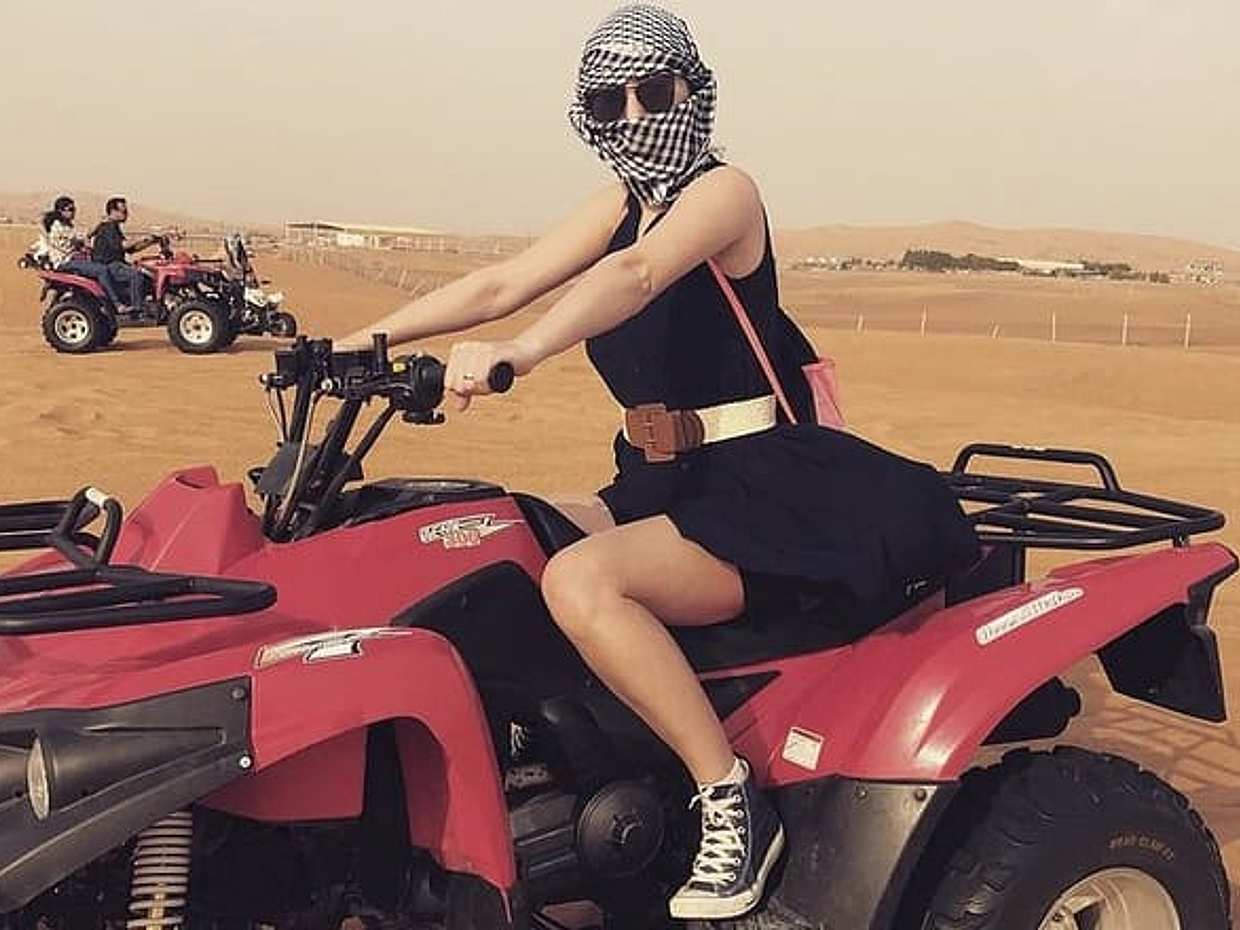 Woestijnsafari Dubai & BBQ diner + 1 uur durende rit op een quad in de Verenigde Arabische Emiraten, photo 3