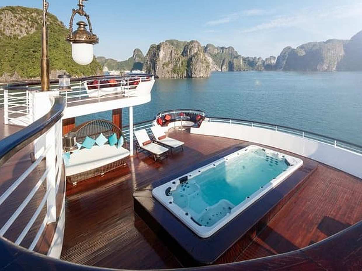 AMBASSADOR CRUISE The Largest Ship in Halong Bay Heritage 2D1N , Vietnam