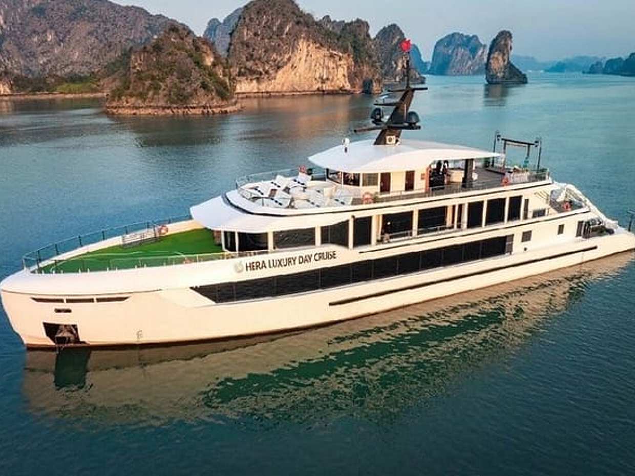 The Most Luxurious Day Cruise in Ha Long & Lan Ha Bay