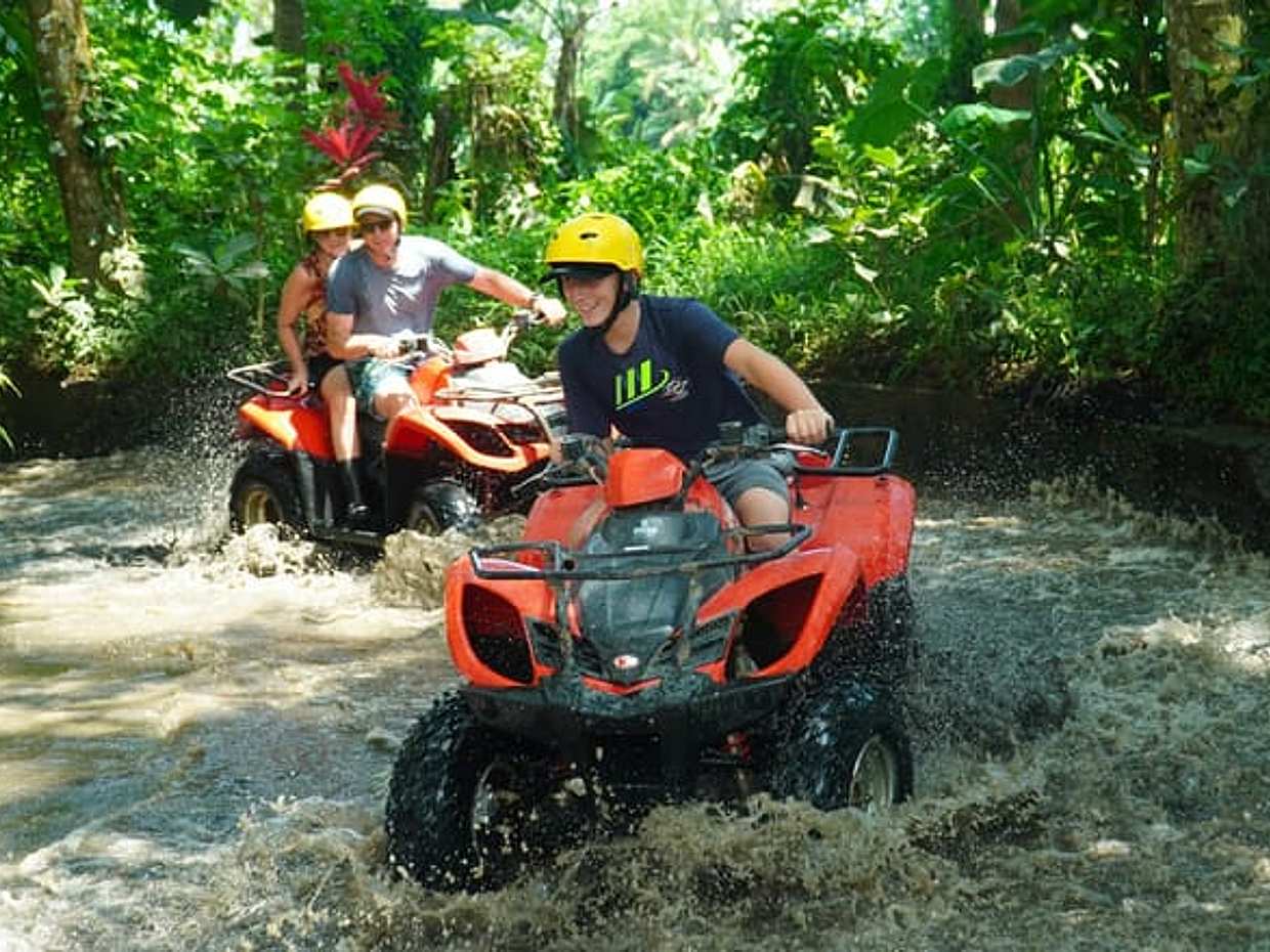 Amazing Experience ATV Quad Bike with Bali Swing Highlight