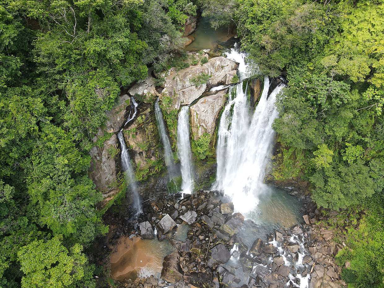 Nauyaca Waterfall Hiking and Surf Lessons in Costa Rica, Quepos