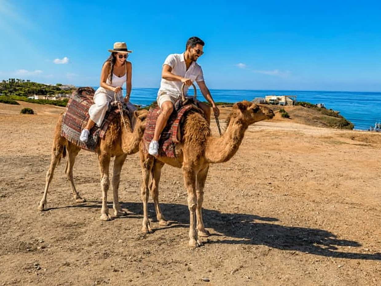 Tangier Kamelritt-Tour mit Abholung und Rücktransfer in Marokko, طنجة