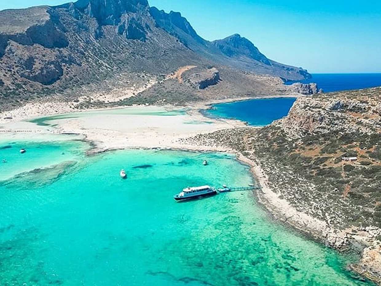 Gramvousa & Balos Beach Private Tour from Chania (Guide Optional)