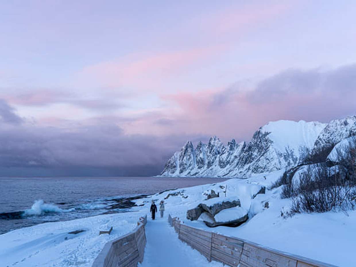 From Tromsø: Full-Day Senja Tour with Scenic Ferry & Lunch
