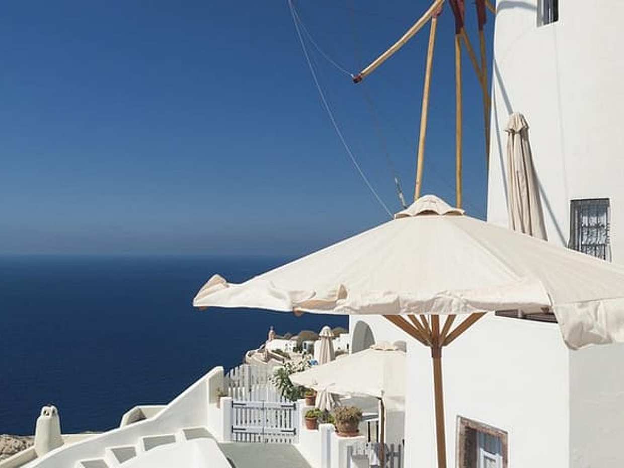 Shared Departure Transfer: Santorini Hotel to Airport or Cruise Port in Greece, Thera, photo 2