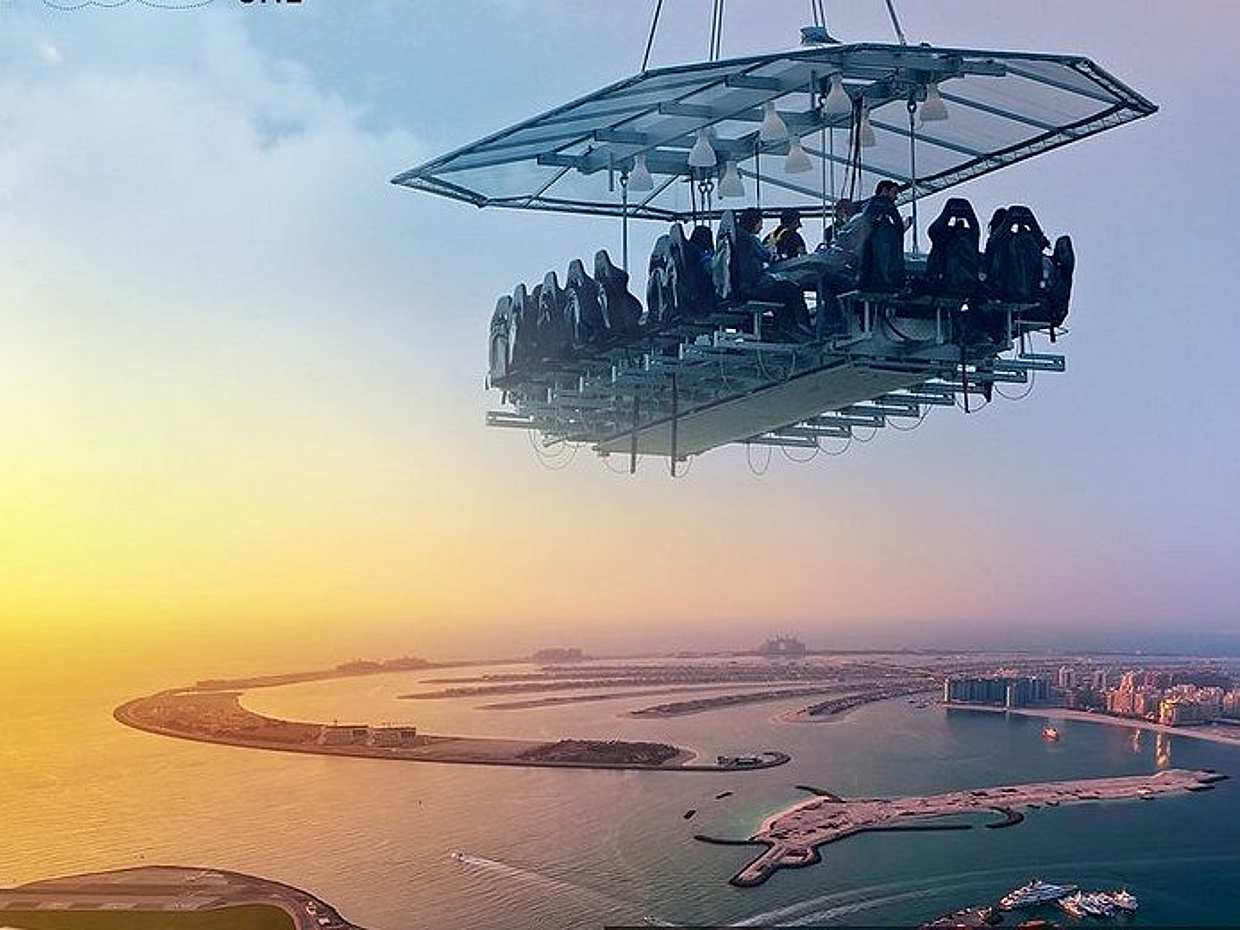 Dinner in the Sky Tickets in de Verenigde Arabische Emiraten, Dubai
